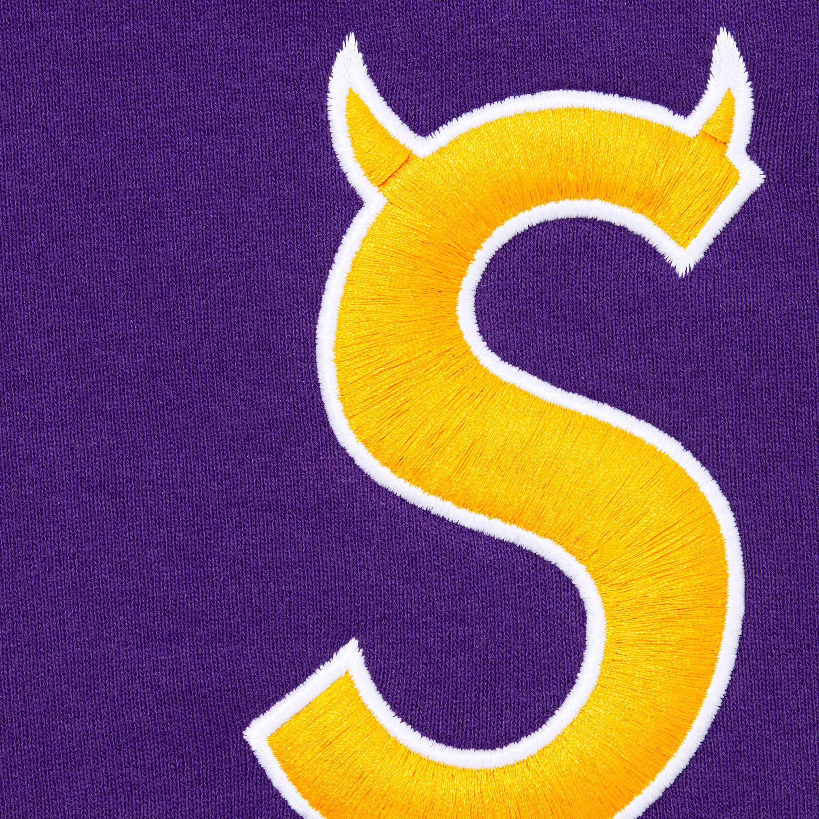 Devil S Logo Zip Up Hooded Sweatshirt view 5